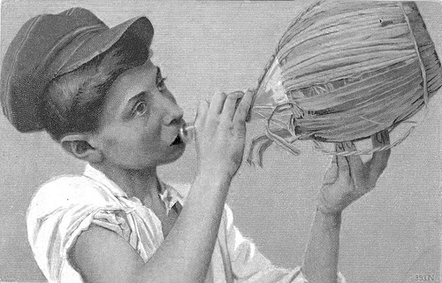 vintage flask wine bw