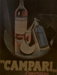 art deco poster, campari l'aperitivo