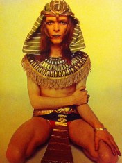 David Bowie, Hunky Dory, album, Pharoah, costume, kooky