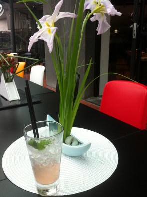 Sake cocktail at Wagamama