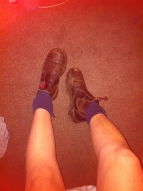 Workman's boots - Redbacks