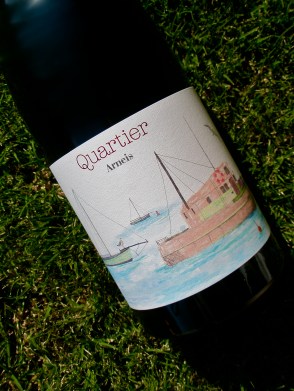 Port Phillip Estate Quartier Arneis 2011 wine, label, grass