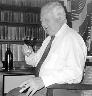 Walter James, wine, glass, drinking, writer, Australia
