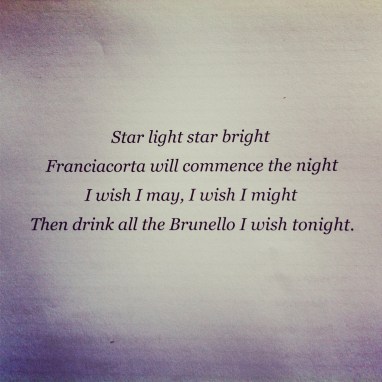 star light star bright, wine, quote, poem