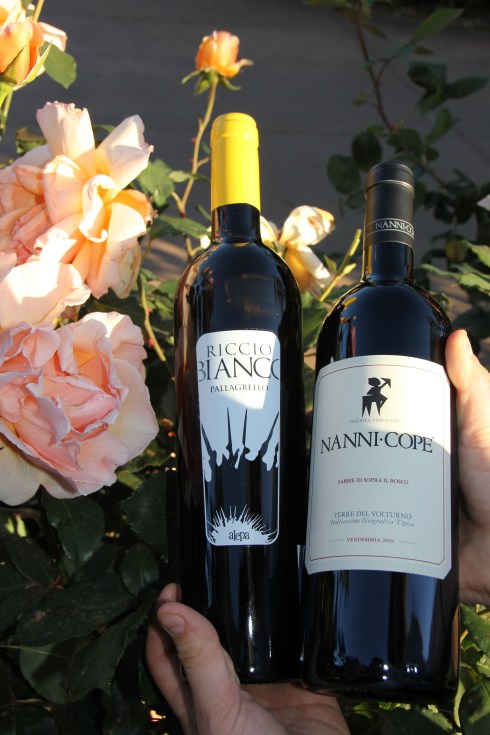 Alepa Riccio Bianco Pallagrello Bianco 2010 & Nanni Cope' Sabbia di Sopra il Bosco 2009